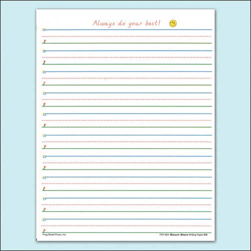 Smart Start Grade 1-2 Writing Paper