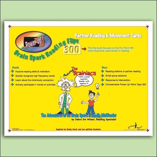 Brain Spark Reading Flip Book 300 Level Sight Words