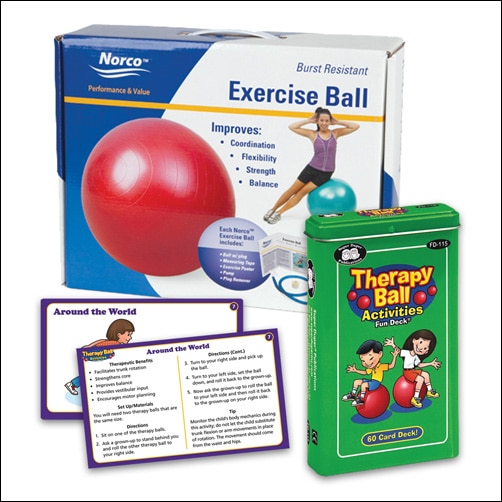 Activities With Therapy Ball
