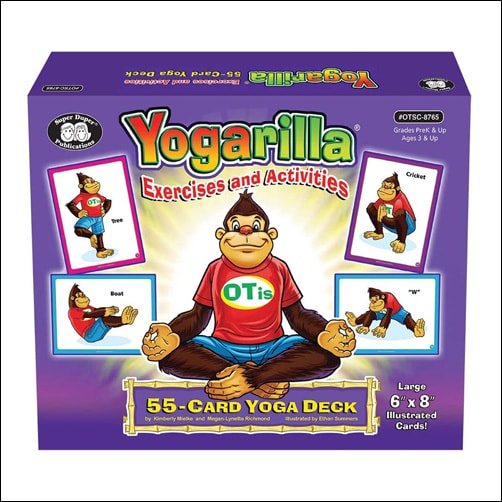 Yogarilla Exercises And Activities 55 Card Yoga Deck