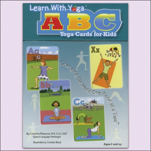 The ABCs of Yoga for Kids Vinyl Banner - Stafford House Books