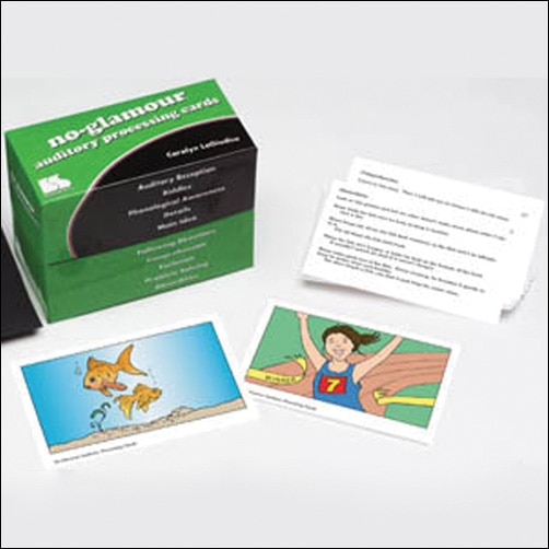 No-Glamour Auditory Processing Cards