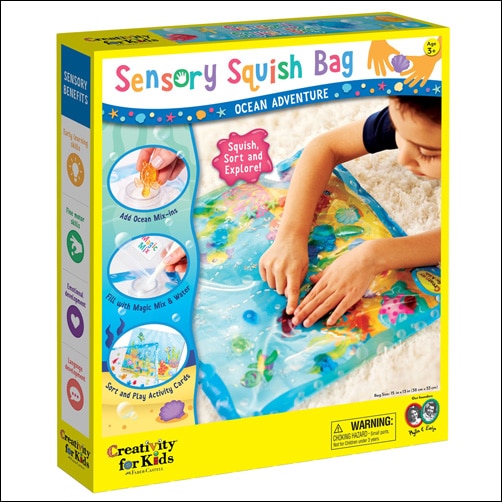Sensory Squish Bag: Ocean Adventure