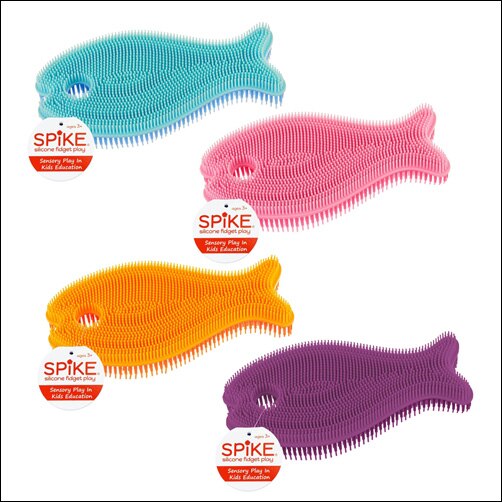 SPIKE Silicone Sensory Fish